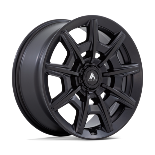 Felga aluminiowa  Satin Black Gloss Black Face ASANTI