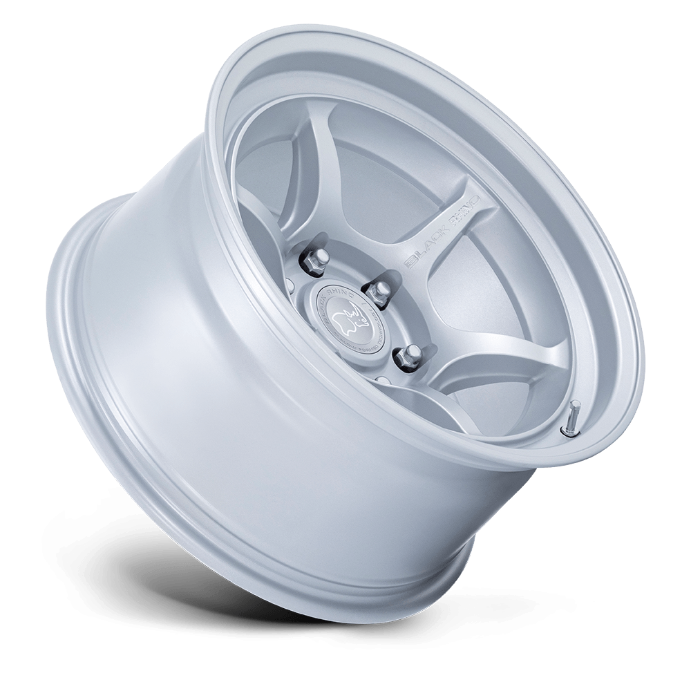 Felga aluminiowa SHOGUN Hyper Silver BLACK RHINO - Image 2