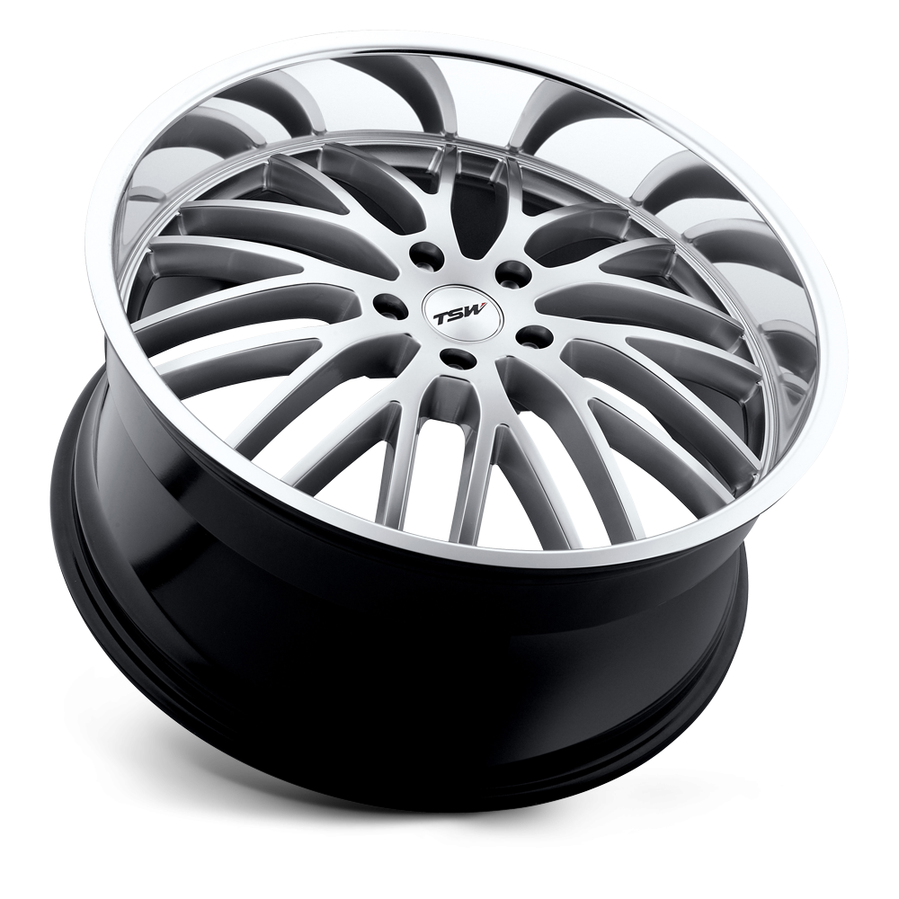 Felga aluminiowa SNETTERTON Hyper Silver W/ Mirror Cut Lip TSW - Image 2