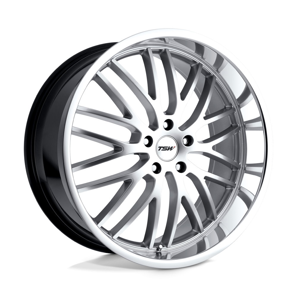 Felga aluminiowa SNETTERTON Hyper Silver W/ Mirror Cut Lip TSW