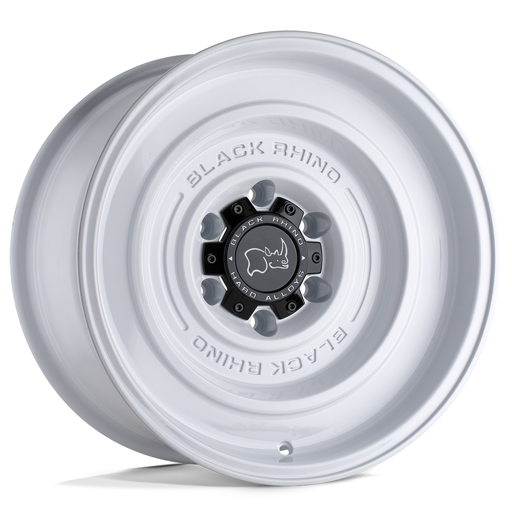 Felga aluminiowa SOLID Gloss White BLACK RHINO