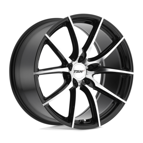 Felga aluminiowa SPRINT Gloss Black W/ Mirror Cut Face TSW