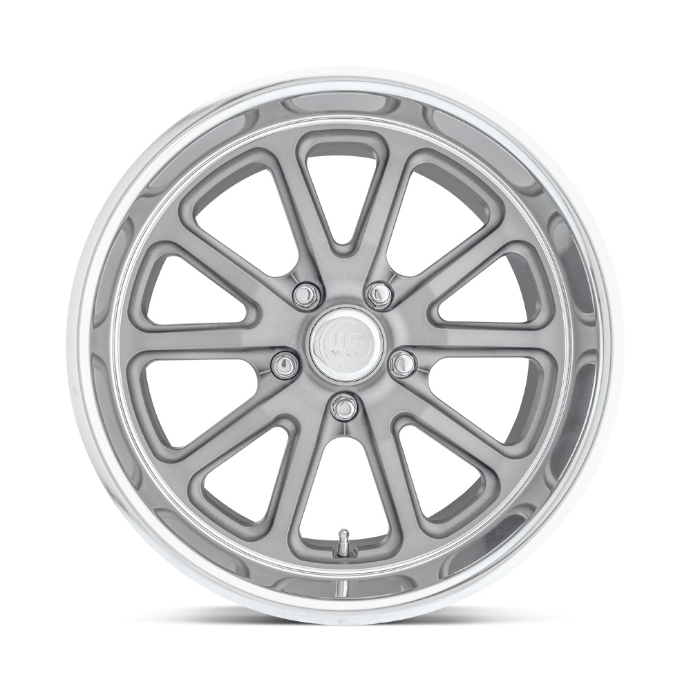 Felga aluminiowa U111 RAMBLER Textured Gray W/ Diamond Cut Lip US MAGS - obrazek 2