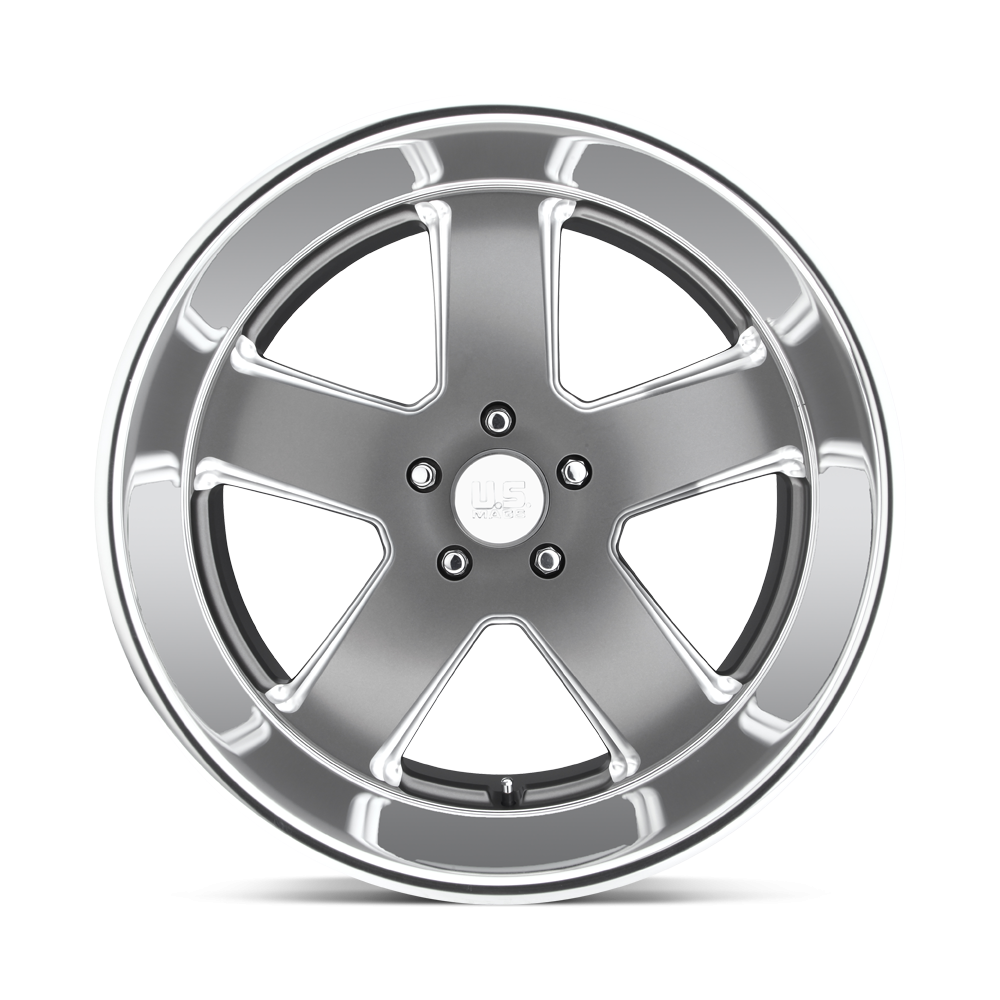 Felga aluminiowa U118 HUSTLER Matte Gun Metal US MAGS - obrazek 2