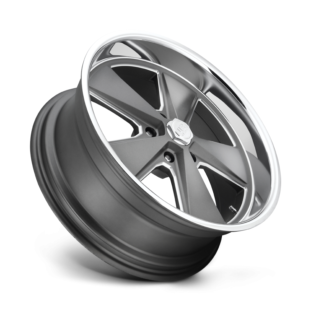 Felga aluminiowa U120 ROADSTER Matte Gun Metal Machined US MAGS - obrazek 3