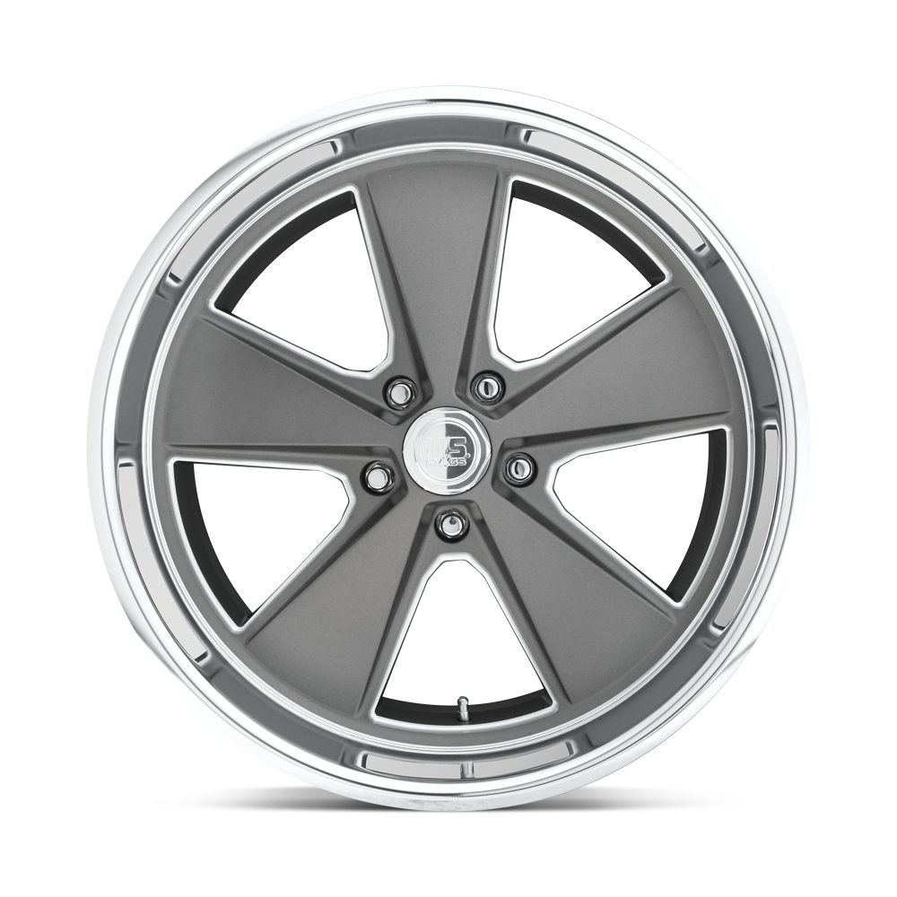 Felga aluminiowa U120 ROADSTER Matte Gun Metal Machined US MAGS - obrazek 2