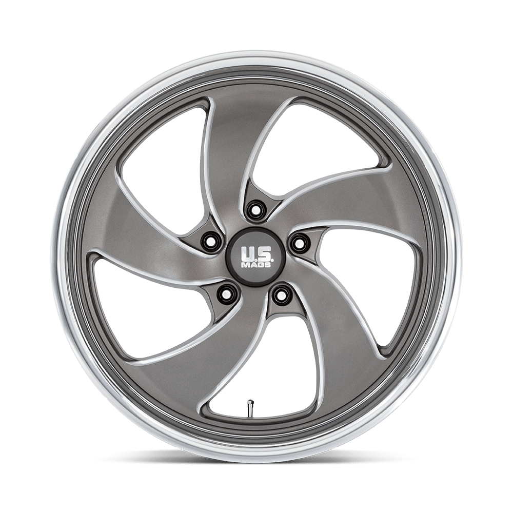 Felga aluminiowa U133 DESPERADO Anthracite Milled Diamond Cut Lip US MAGS - obrazek 3