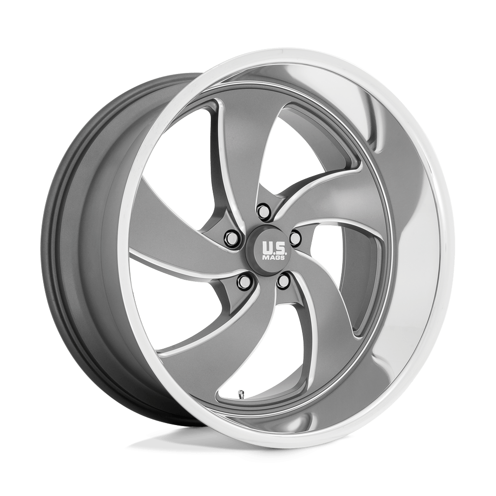 Felga aluminiowa U133 DESPERADO Anthracite Milled Diamond Cut Lip US MAGS