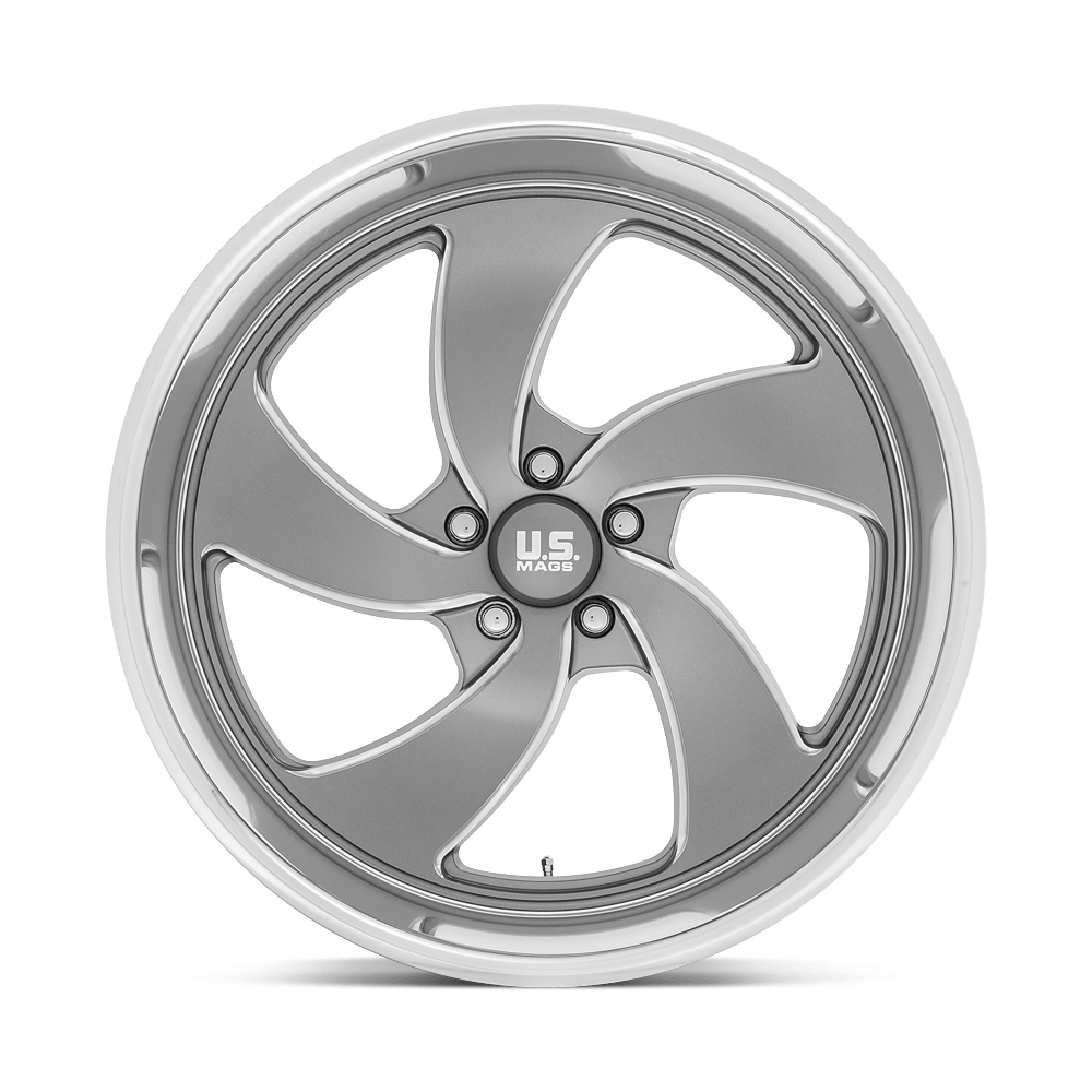 Felga aluminiowa U133 DESPERADO Anthracite Milled Diamond Cut Lip US MAGS - obrazek 2