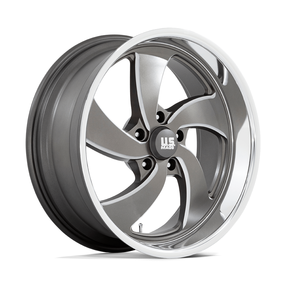 Felga aluminiowa U133 DESPERADO Anthracite Milled Diamond Cut Lip US MAGS