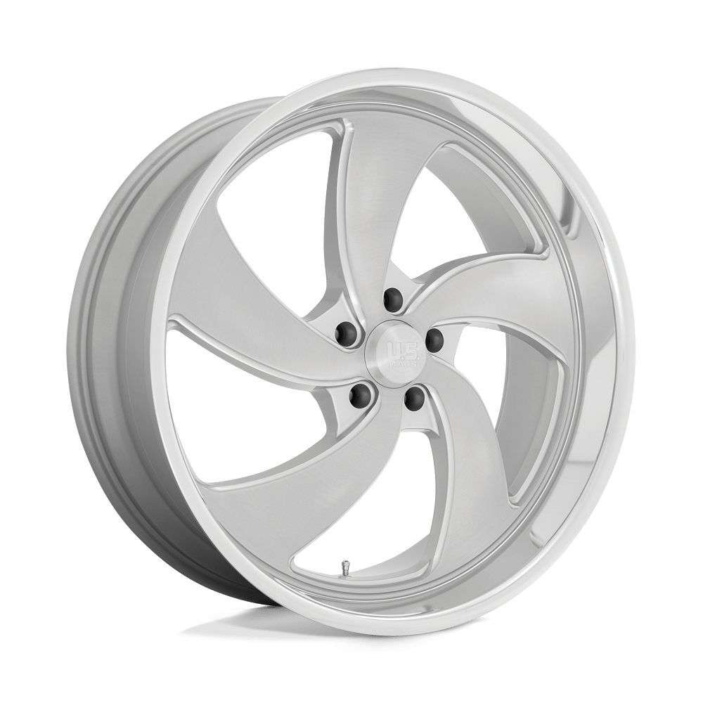Felga aluminiowa U134 DESPERADO Silver Brushed Face Milled Diamond Cut Lip US MAGS