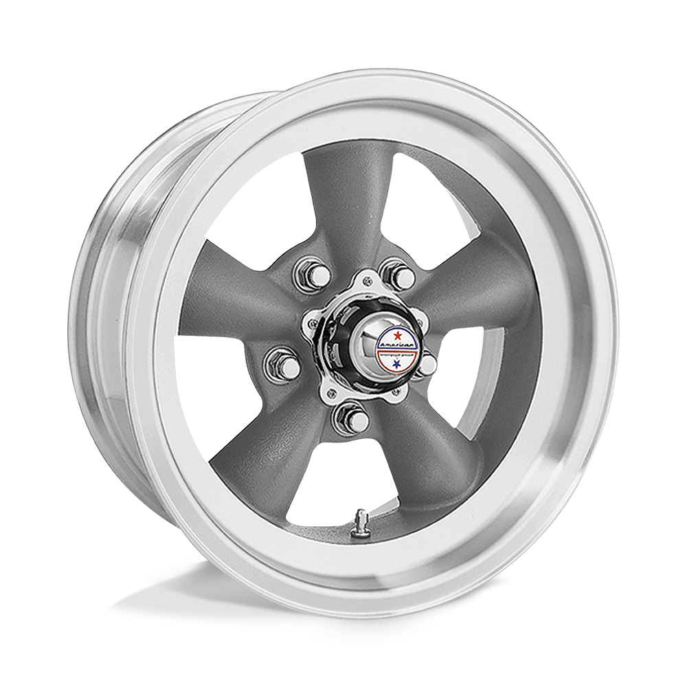 Felga aluminiowa VN105 TORQ THRUST D Torq Thrust Gray W/ Mach Lip AMERICAN RACING