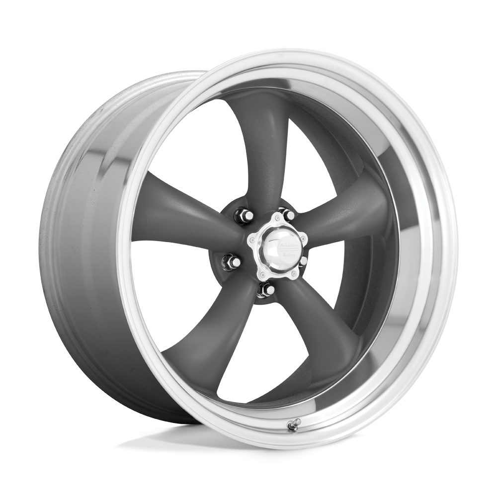 Felga aluminiowa VN215 CLASSIC TORQ THRUST II Mag Gray W/ Machined Lip AMERICAN RACING