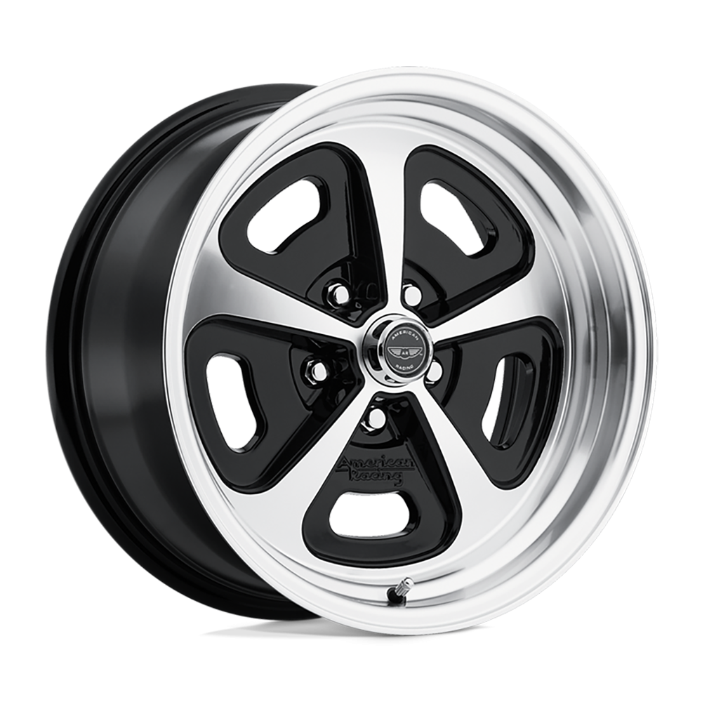 Felga aluminiowa VN501 500 Mono Cast Gloss Black Machined American Racing