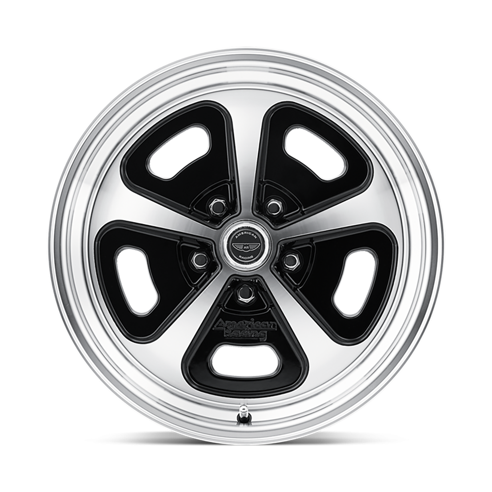Felga aluminiowa VN501 500 Mono Cast Gloss Black Machined American Racing - obrazek 2