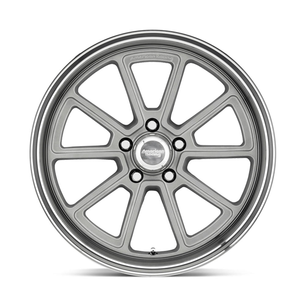 Felga aluminiowa VN510 Draft Vintage Silver W/ Diamond CUT LIP American Racing - Image 2