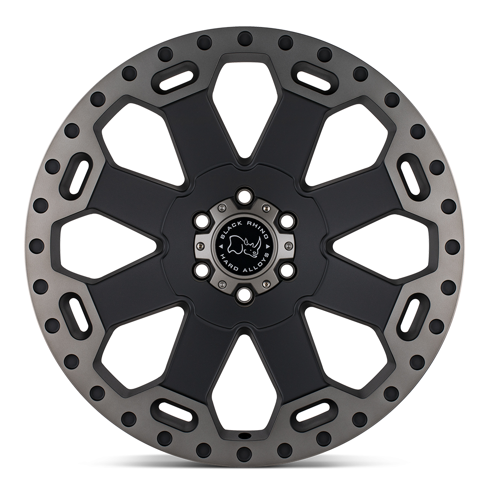 Felga aluminiowa WARLORD Matte Black W/ Machined Dark Tint BLACK RHINO - obrazek 2