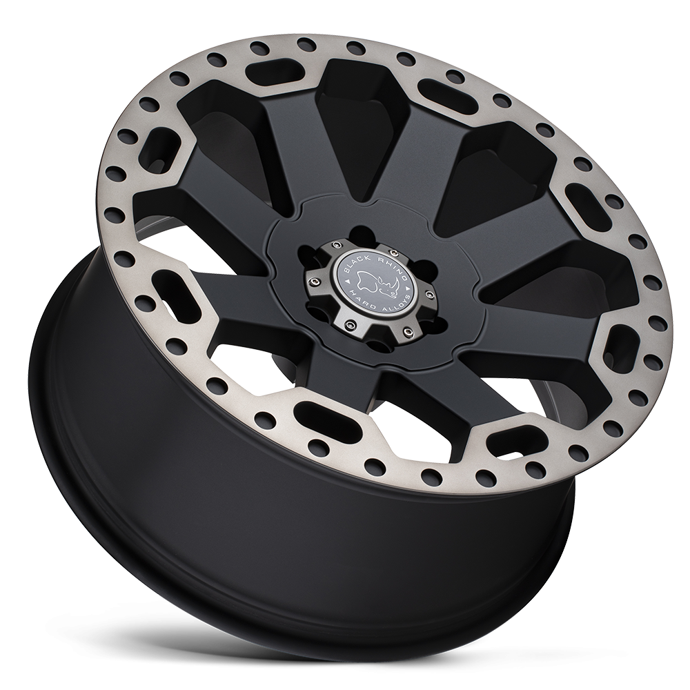 Felga aluminiowa WARLORD Matte Black W/ Machined Dark Tint BLACK RHINO - obrazek 3