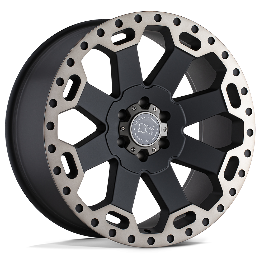 Felga aluminiowa WARLORD Matte Black W/ Machined Dark Tint BLACK RHINO