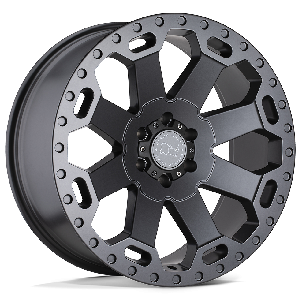 Felga aluminiowa WARLORD Matte Gunmetal BLACK RHINO
