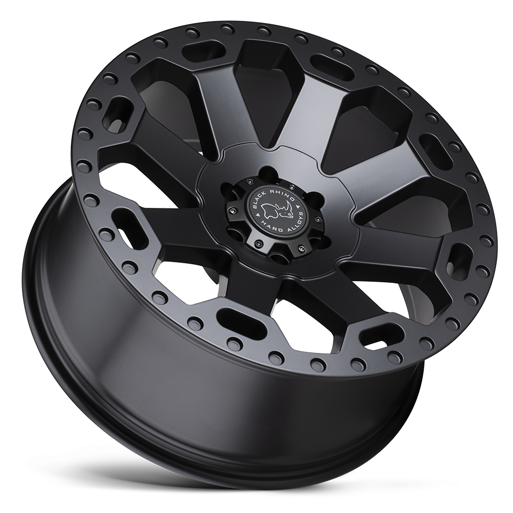 Felga aluminiowa WARLORD Matte Gunmetal BLACK RHINO - obrazek 3