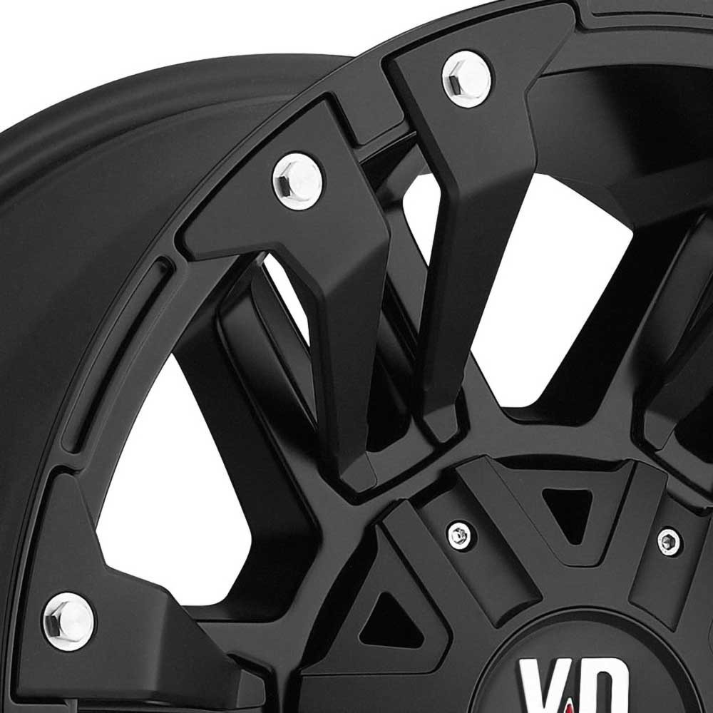Felga aluminiowa XD822 Monster II Matte Black XD Series - obrazek 2