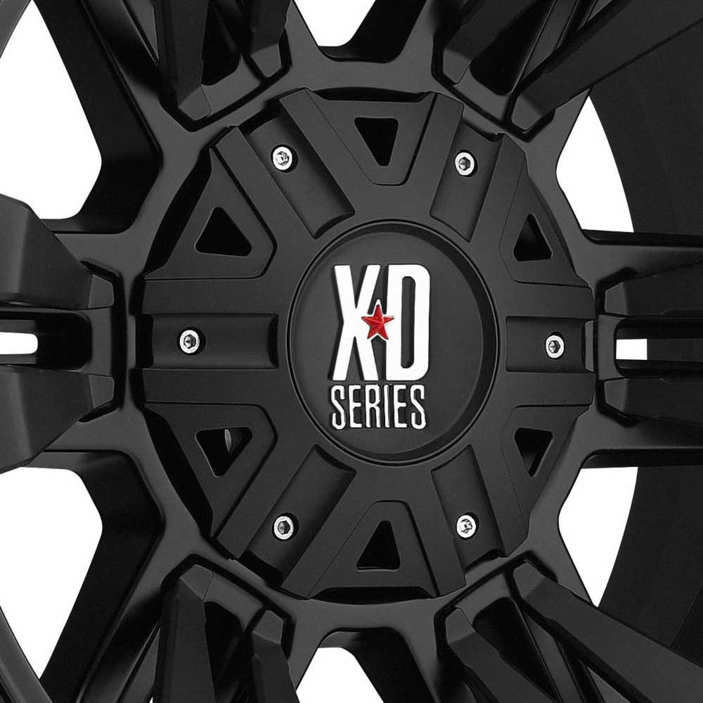 Felga aluminiowa XD822 Monster II Matte Black XD Series - obrazek 3