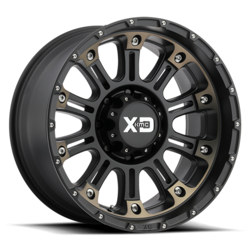 Felga aluminiowa XD829 Hoss II Satin Black Mach W/ Dark Tint XD Series