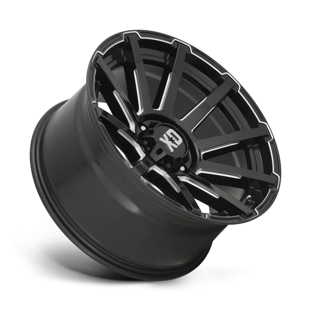 Felga aluminiowa XD847 Outbreak Gloss Black Milled XD Series - obrazek 3