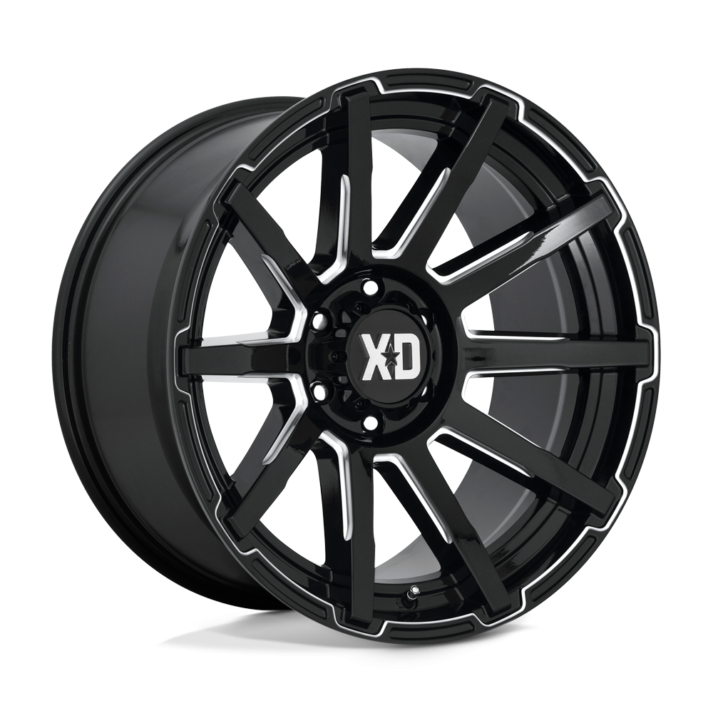Felga aluminiowa XD847 OUTBREAK Gloss Black Milled XD SERIES