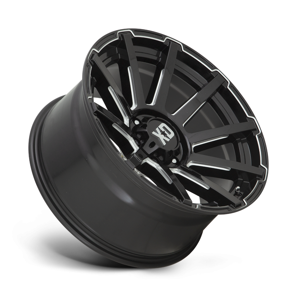 Felga aluminiowa XD847 OUTBREAK Gloss Black Milled XD SERIES - obrazek 2