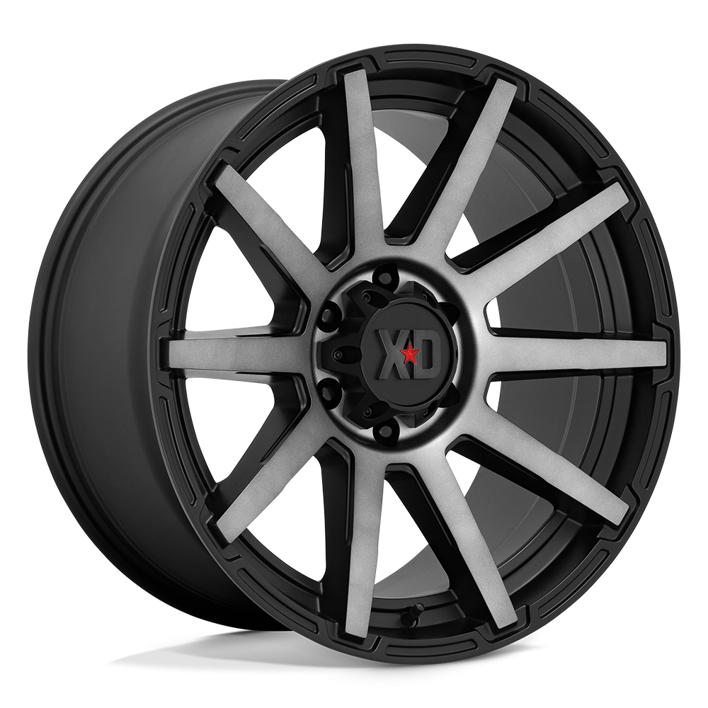 Felga aluminiowa XD847 OUTBREAK Satin Black W/ Gray Tint XD SERIES - obrazek 4