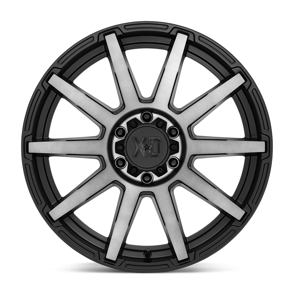 Felga aluminiowa XD847 OUTBREAK Satin Black W/ Gray Tint XD SERIES - Image 2