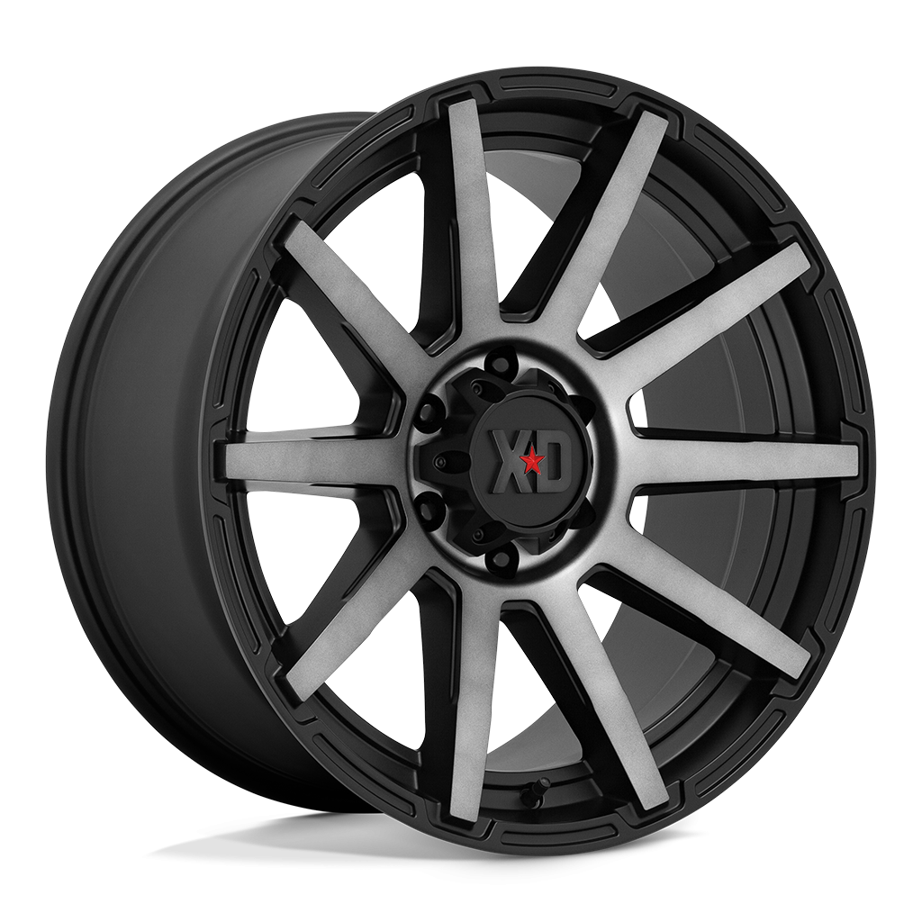 Felga aluminiowa XD847 OUTBREAK Satin Black W/ Gray Tint XD SERIES - Image 4