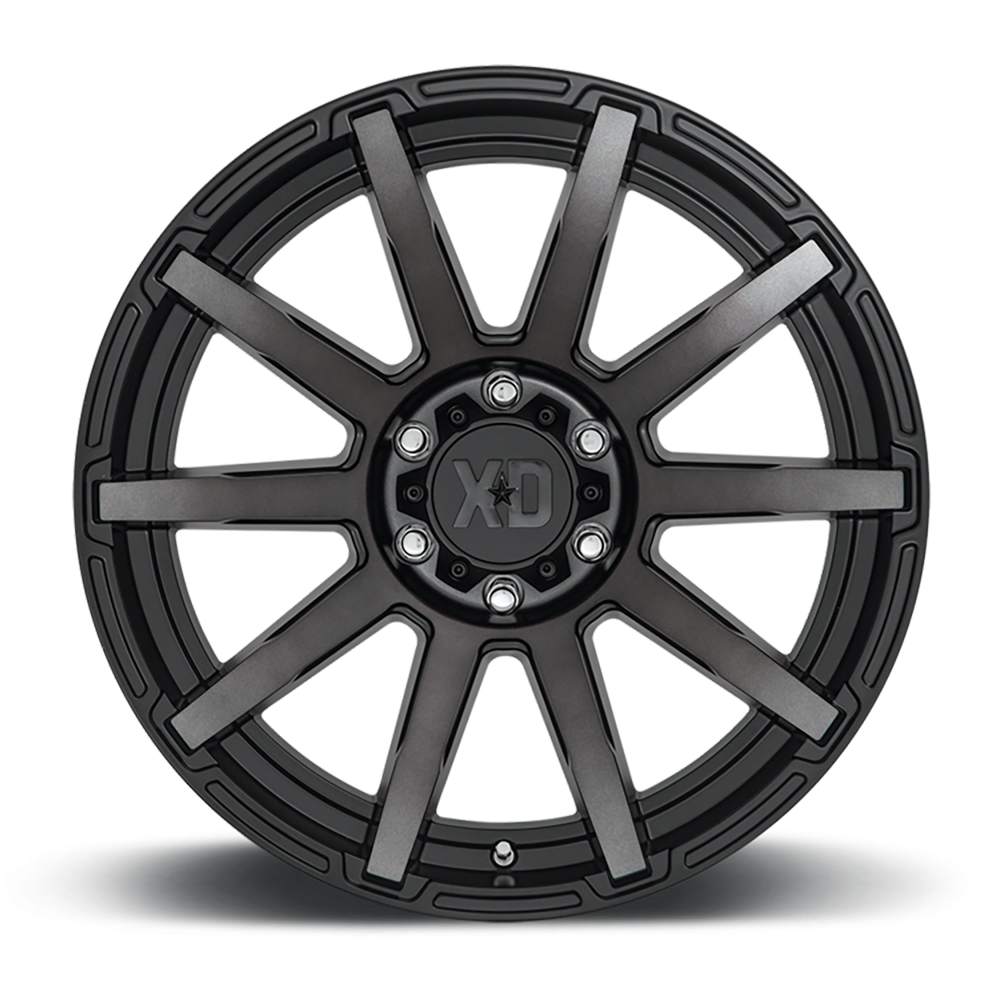 Felga aluminiowa XD847 Outbreak Satin Black W/ Gray Tint XD Series - obrazek 4