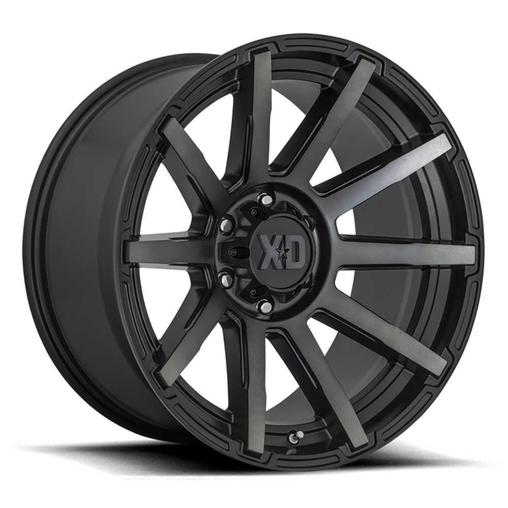 Felga aluminiowa XD847 Outbreak Satin Black W/ Gray Tint XD Series