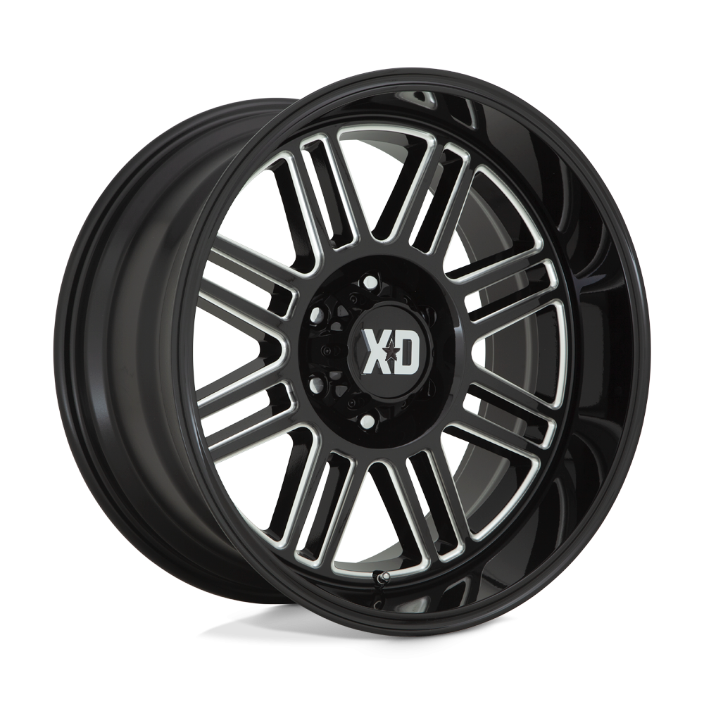 Felga aluminiowa XD850 CAGE Gloss Black Milled XD SERIES - obrazek 3