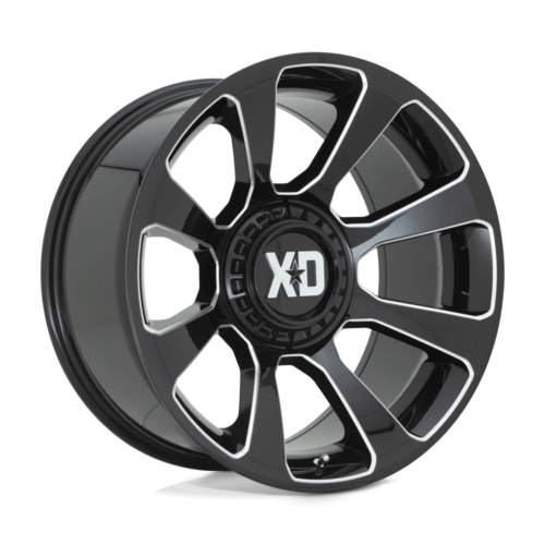 Felga aluminiowa XD854 Reactor Gloss Black Milled XD Series
