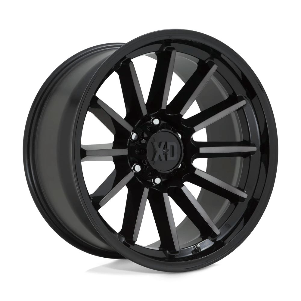 Felga aluminiowa XD855 Luxe Gloss Black Machined W/ Gray Tint XD Series