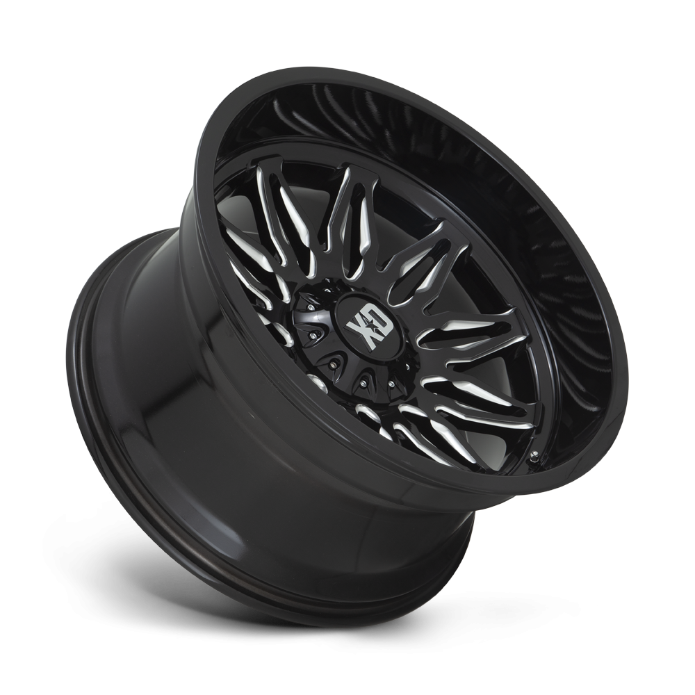 Felga aluminiowa XD859 GUNNER Gloss Black Milled XD SERIES - obrazek 2