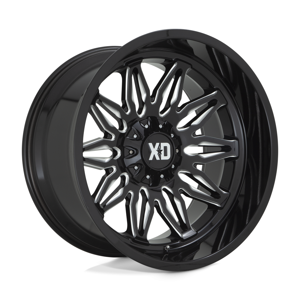 Felga aluminiowa XD859 GUNNER Gloss Black Milled XD SERIES