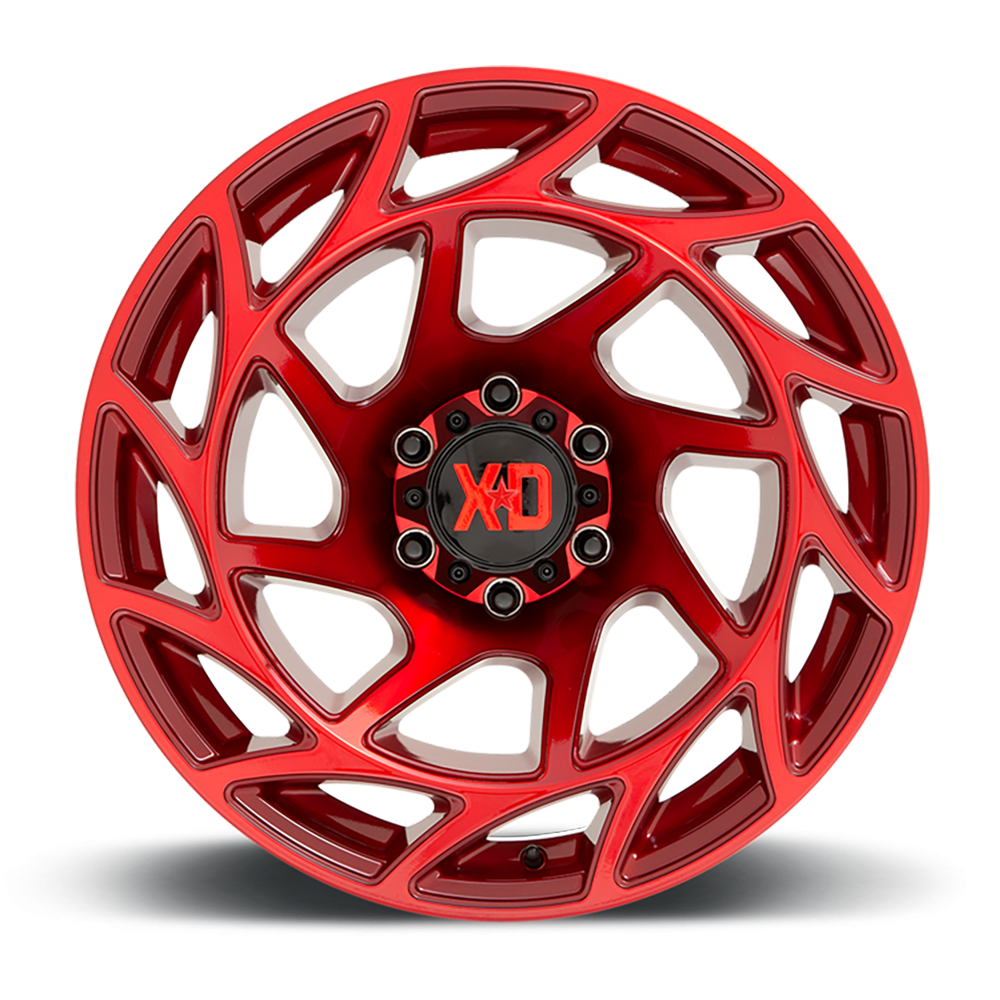 Felga aluminiowa XD860 Onslaught Candy Red XD Series - obrazek 2