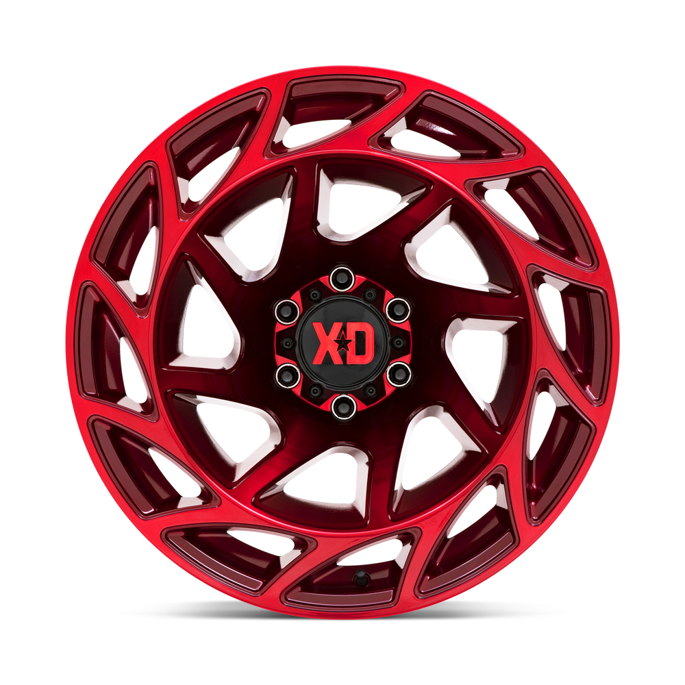 Felga aluminiowa XD860 ONSLAUGHT Candy Red XD SERIES - obrazek 2