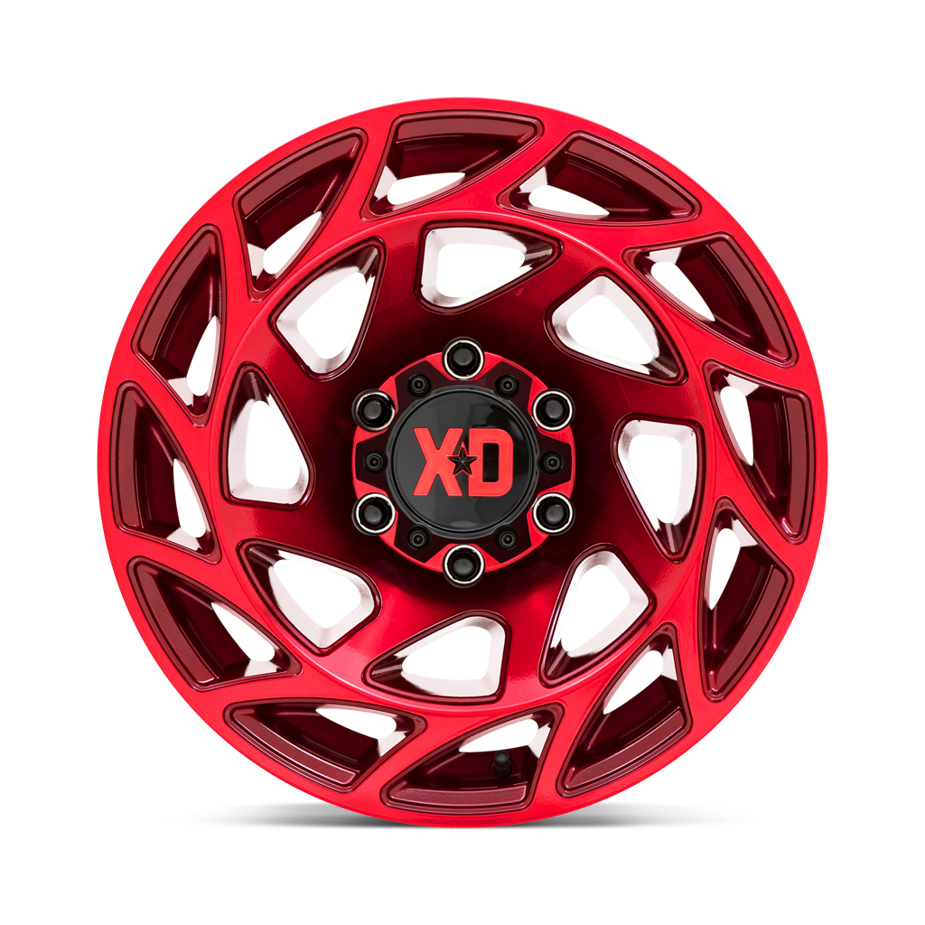 Felga aluminiowa XD860 ONSLAUGHT Candy Red XD SERIES - obrazek 3