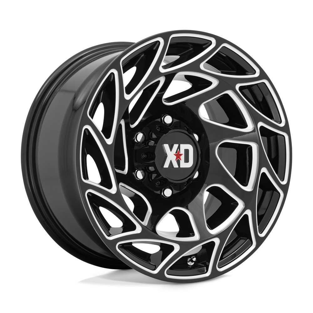 Felga aluminiowa XD860 ONSLAUGHT Gloss Black Milled XD SERIES - obrazek 3