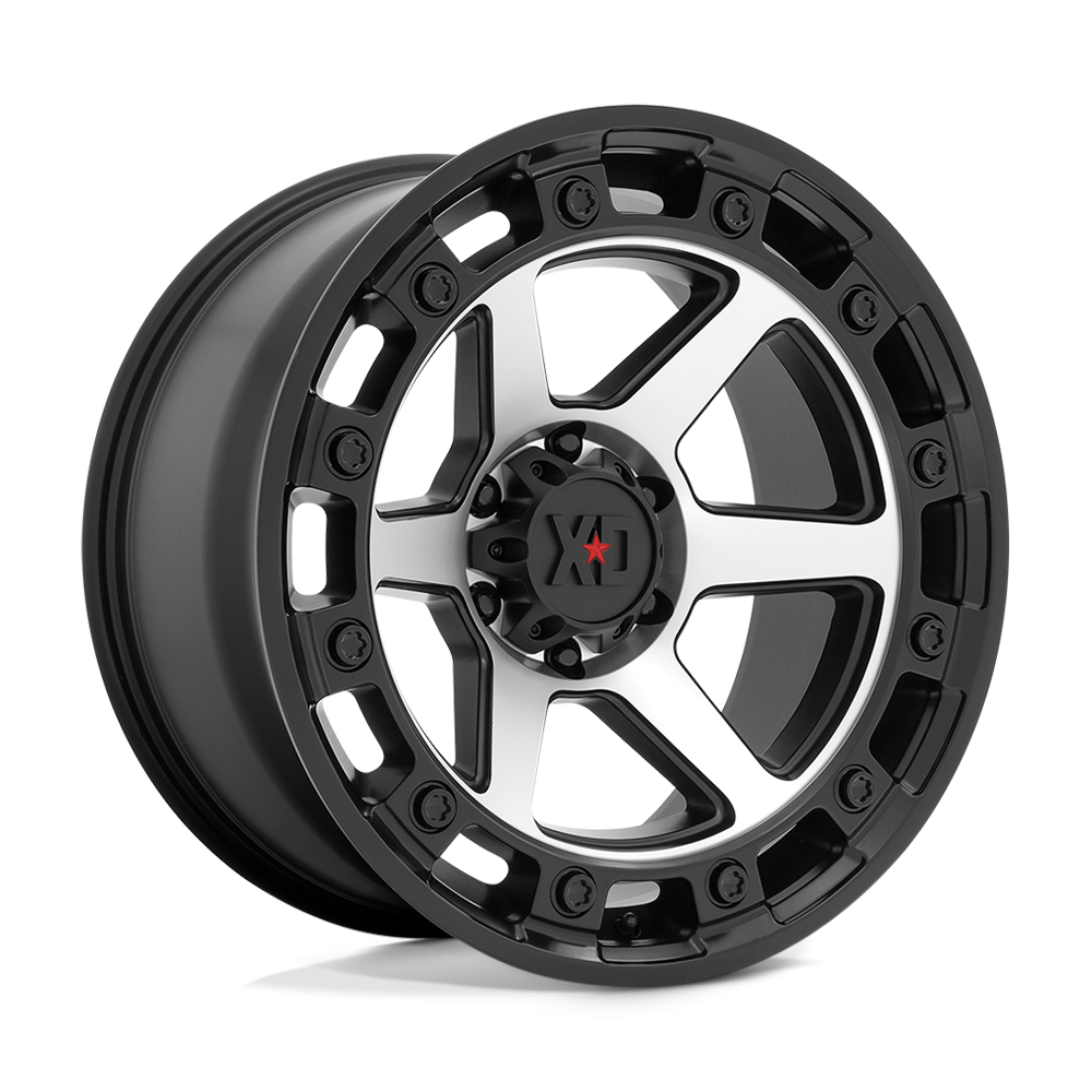 Felga aluminiowa XD862 RAID Satin Black Machined XD SERIES - obrazek 2