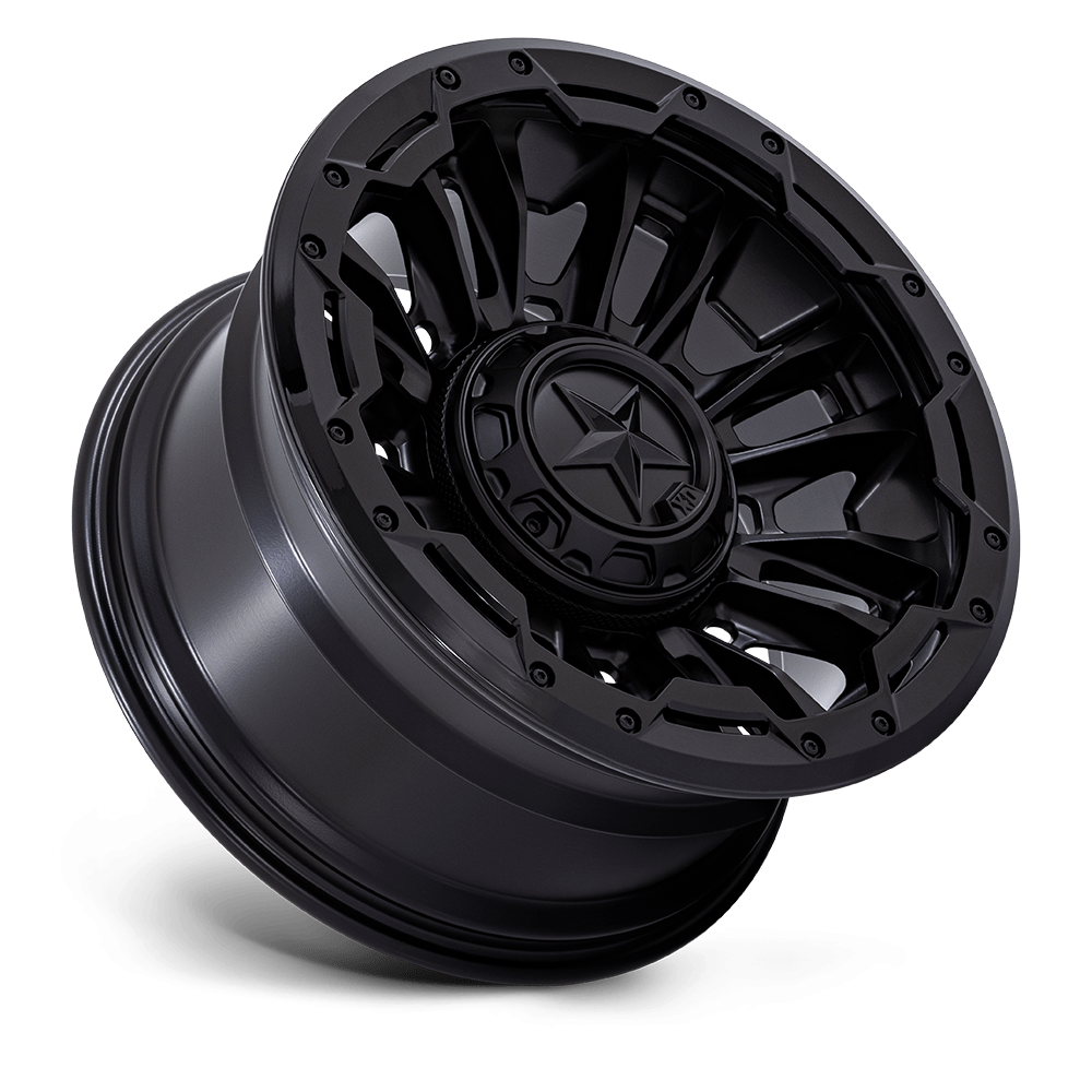 Felga aluminiowa XD870 BOMBER Matte Black W/ Gloss Black Ring XD Series - obrazek 3