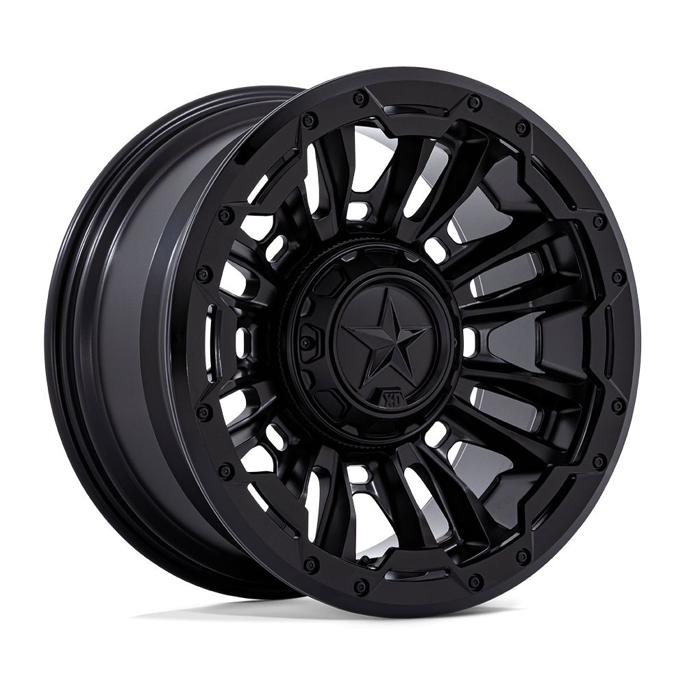 Felga aluminiowa XD870 BOMBER Matte Black W/ Gloss Black Ring XD Series