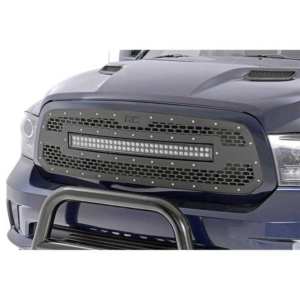 Grill z podwójną listwą LED 30" Black Series Rough Country - Image 3