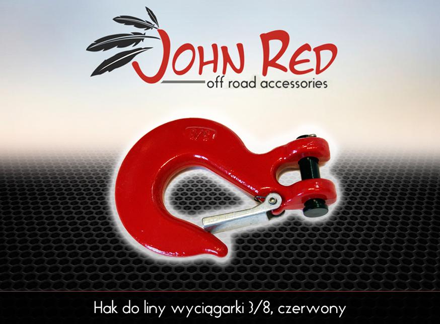 Hak wyciągarki John Red